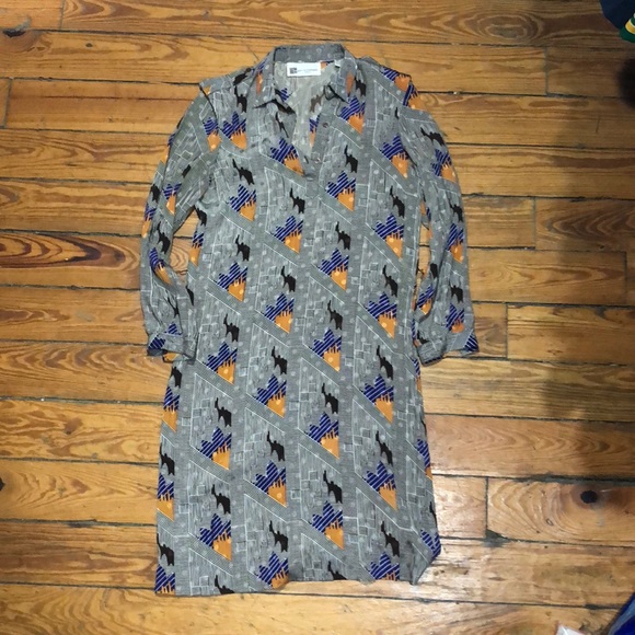 Balmain Dresses & Skirts - Vintage 80s Pierre Balmain Abstract Dot Dress
